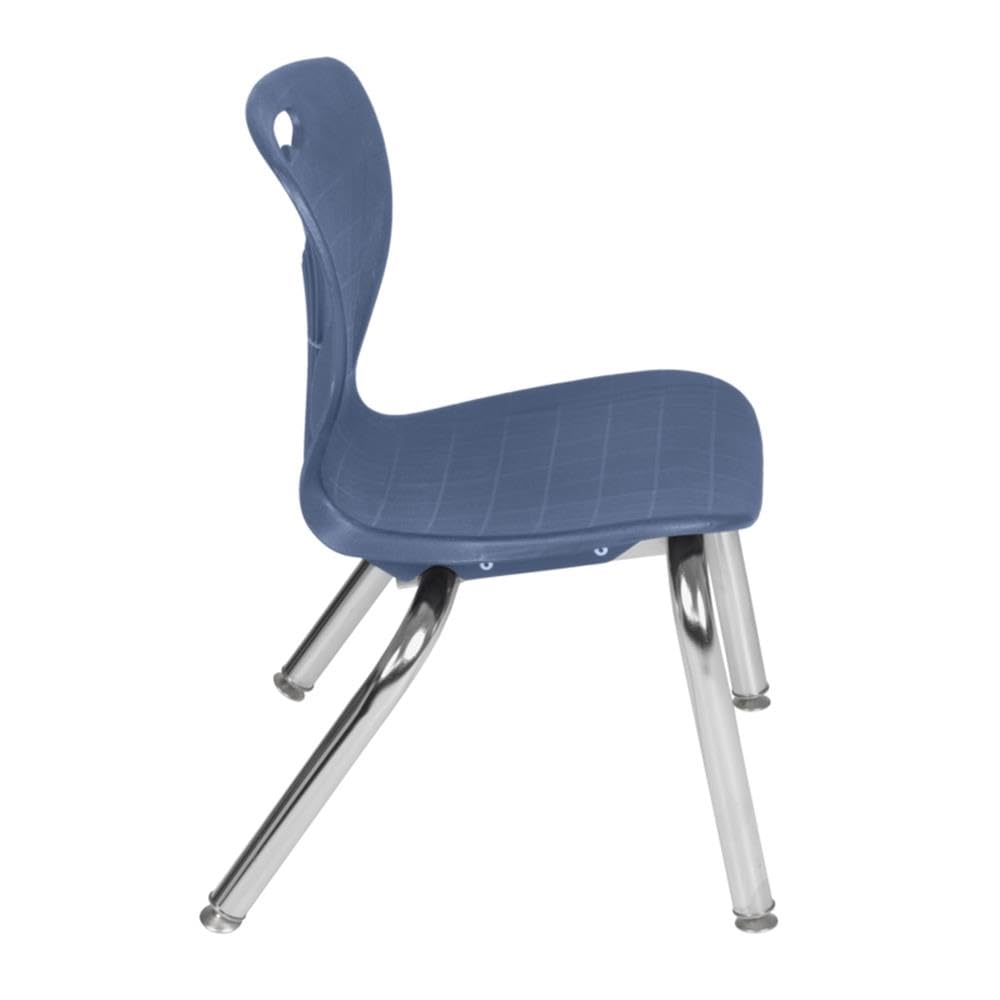 Square Mobile Table & 4 Stack Chairs U48045