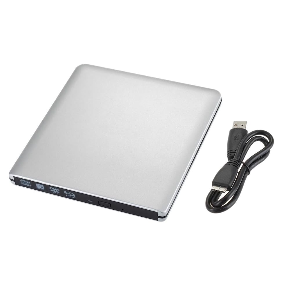 Aluminum External USB 3.0 and USB C 4K Blu-Ray Writer P62137