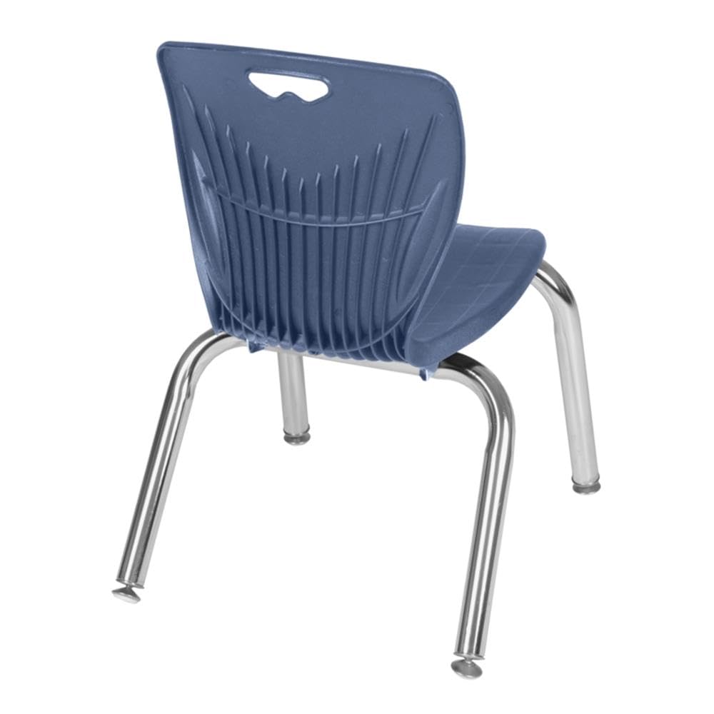Square Mobile Table & 4 Stack Chairs U48045
