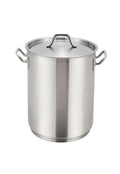 Stainless Steel Stock Pot with Cover, 40 Quart O6771