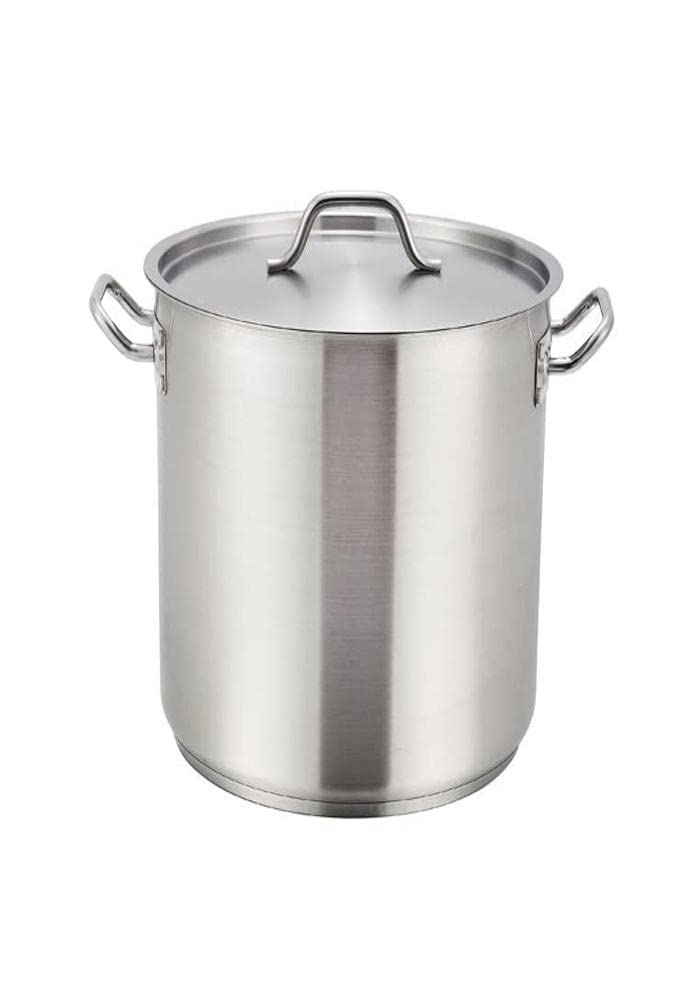 Stainless Steel Stock Pot with Cover, 40 Quart O6771