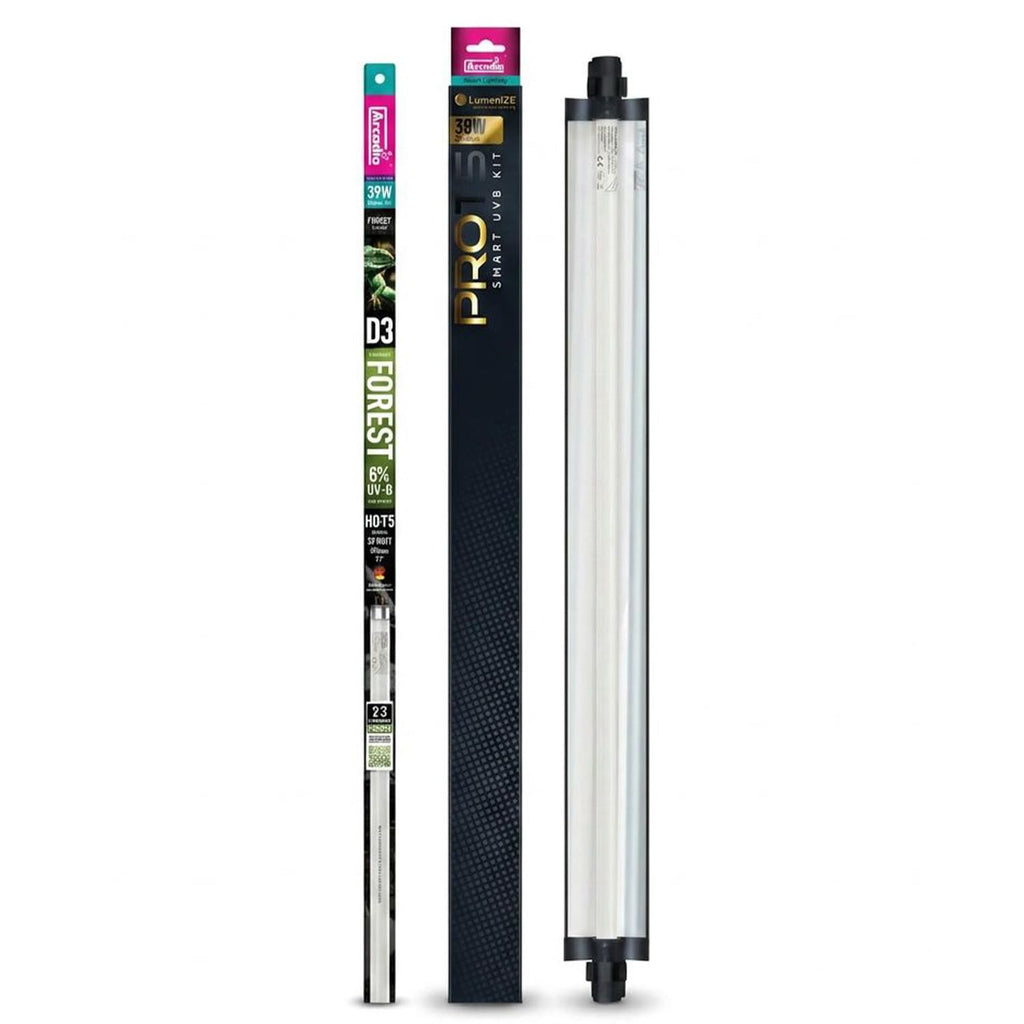 36" 39 Watts 6% UVB Reptile Light Fixture Kit B491151