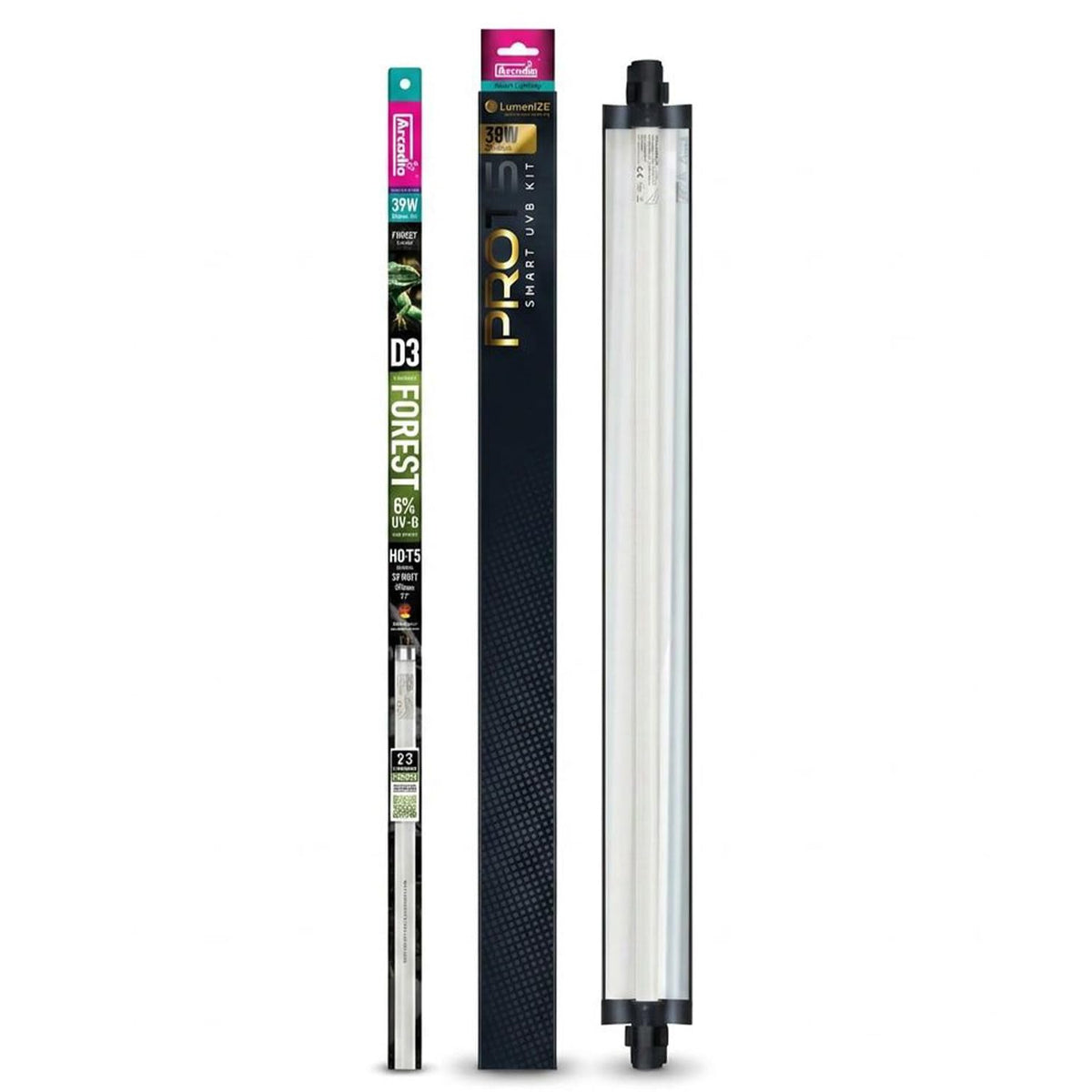 36" 39 Watts 6% UVB Reptile Light Fixture Kit B491151