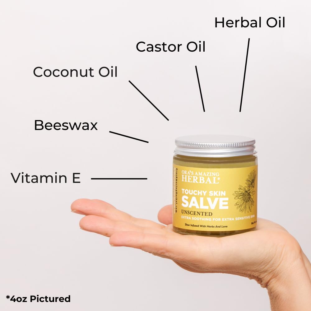 Natural Moisturizing Unscented Calendula Skin Salve, 1 oz 2 Pack R286713