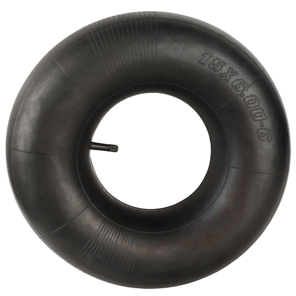 2 Pack 15x6.00-6" Inner Tubes with TR-13 Straight Valve Stem S20356