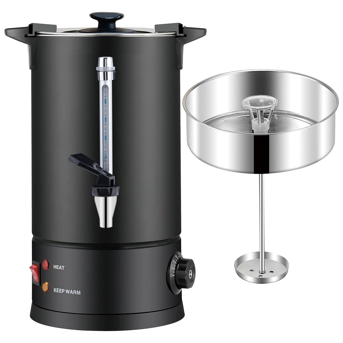 50-Cup Stainless Steel Commercial Coffee Urn B90396
