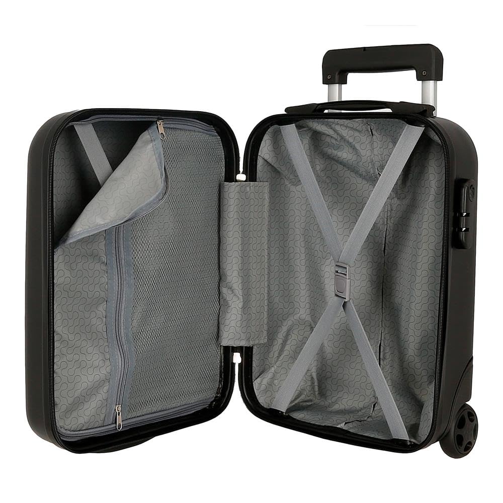 Black Hard Shell ABS Cabin Suitcase 33L Z31797