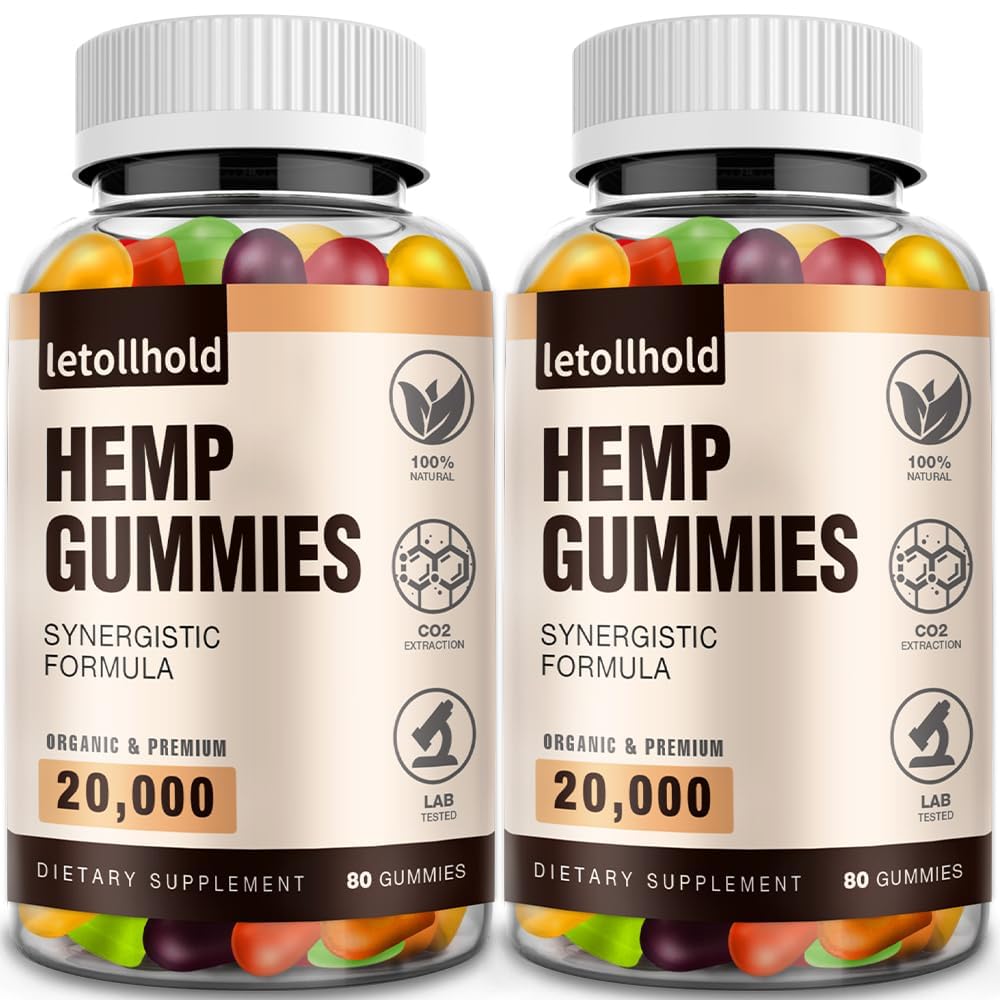 Hemp Gummies 2 Pack Low Sugar M5648