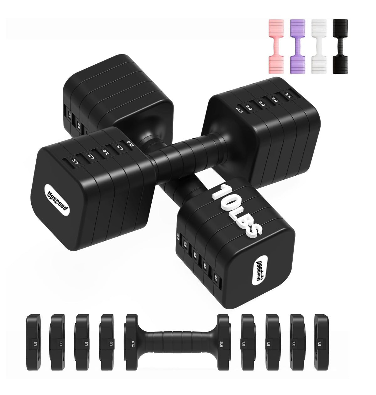 Adjustable Dumbbell Set 10 lb U1641