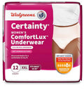 Women's Maximum Absorbency Underwear, XXL, 12 Count N854