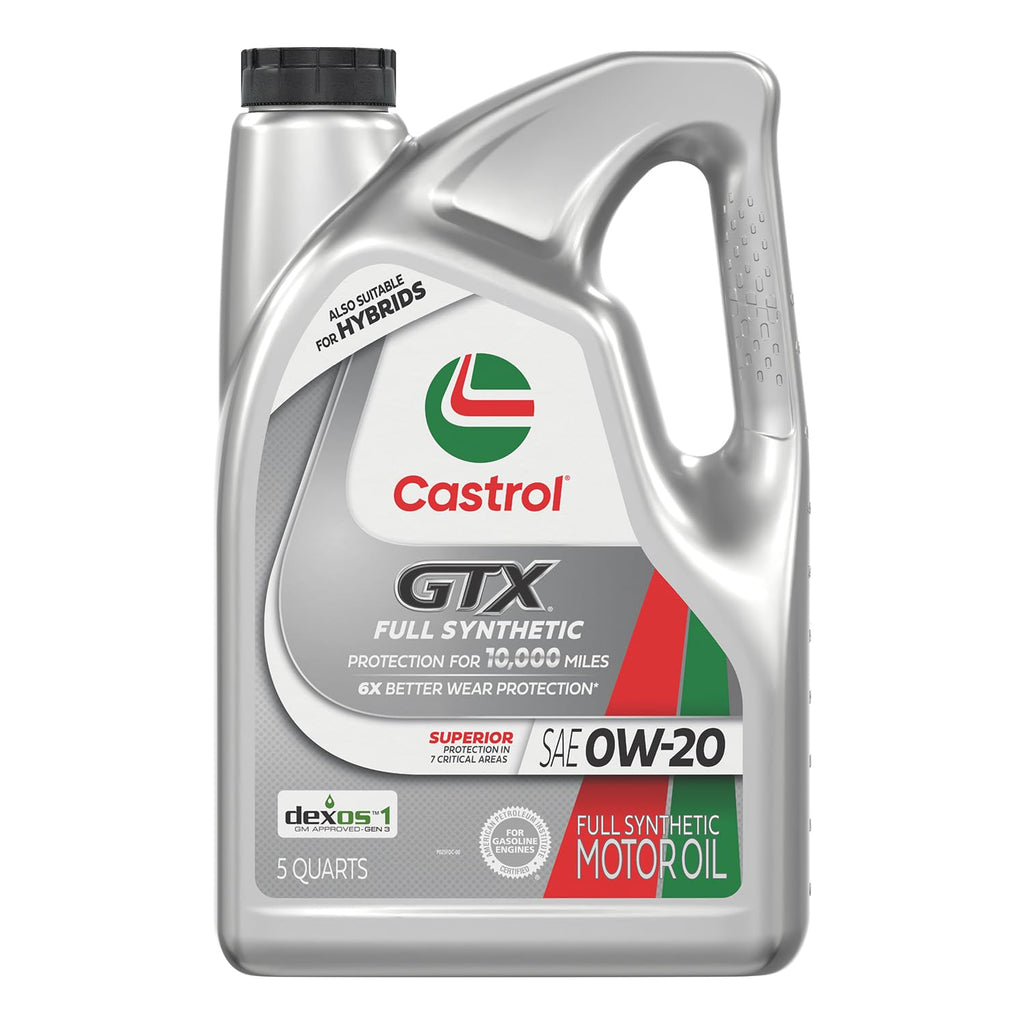 Full Synthetic 0W-20 Motor Oil, 5 Quarts, Pack of 3 K44178