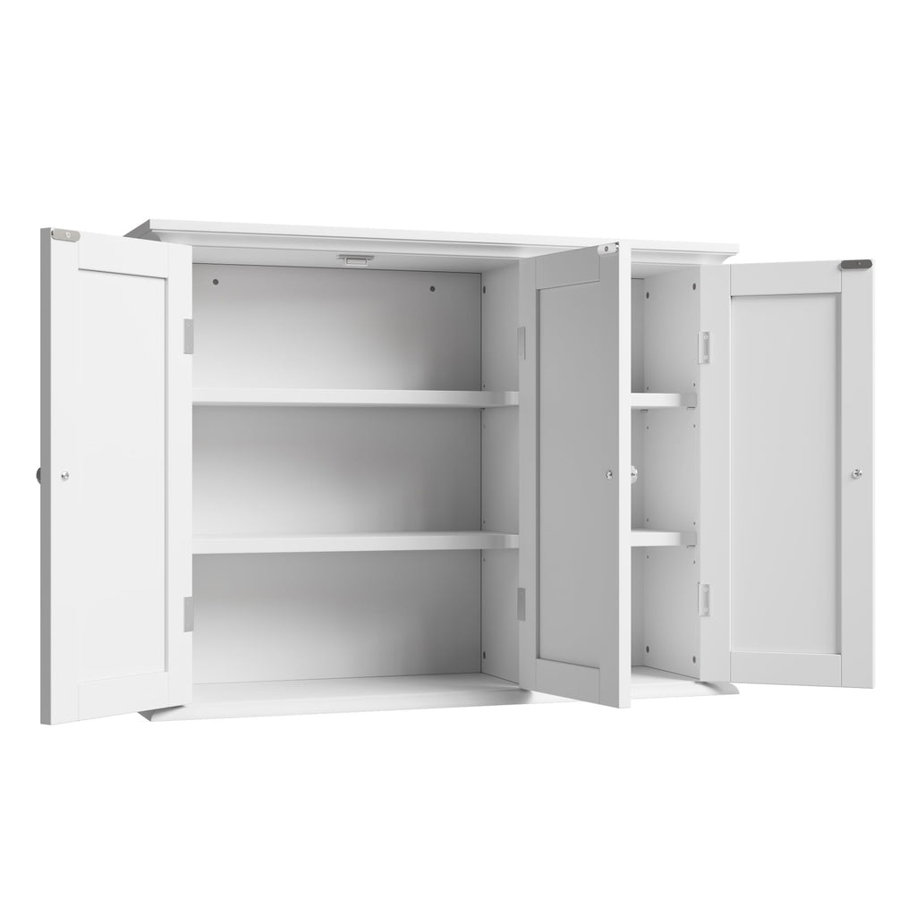 Laundry Cabinet with 3 Doors and Adjustable Shelves V5468