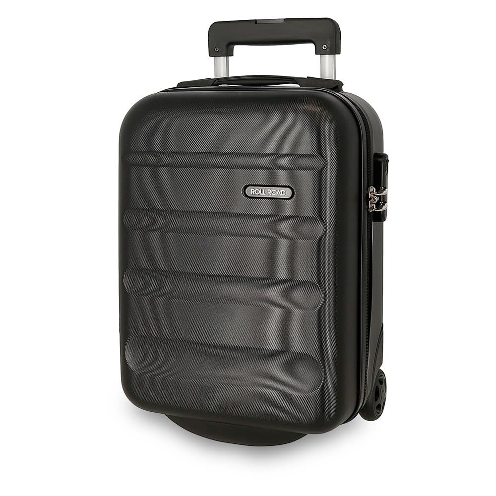 Black Hard Shell ABS Cabin Suitcase 33L Z31797
