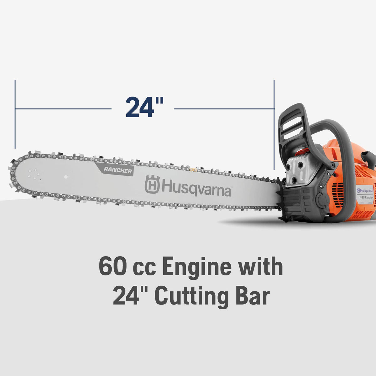 Gas Powered Chainsaw 24 Inch R82994