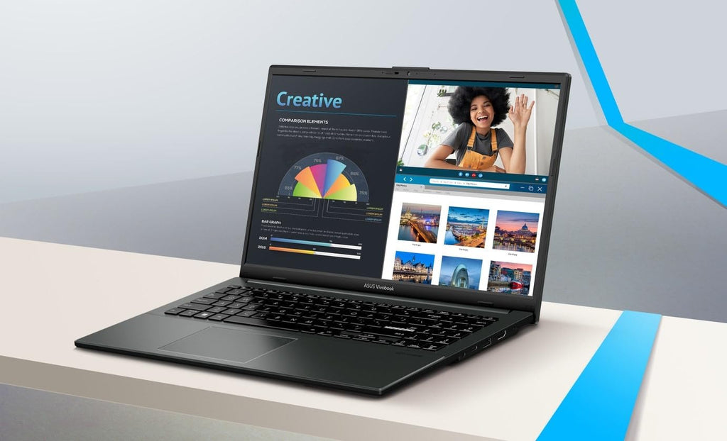 15.6" FHD Laptop Intel i3 8GB RAM 128GB Storage Windows 11 Black P88638