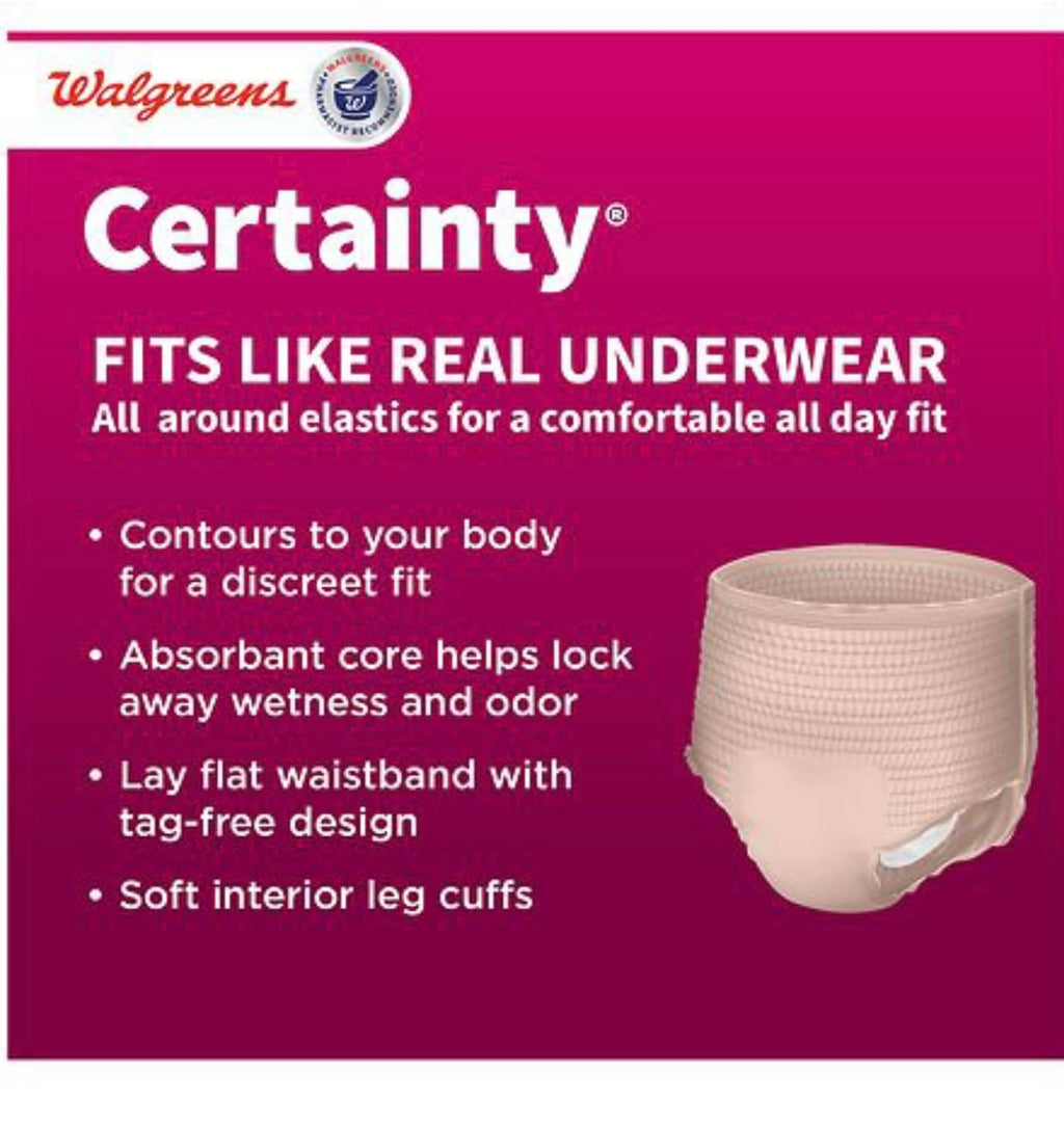 Women's Maximum Absorbency Underwear, XXL, 12 Count N854