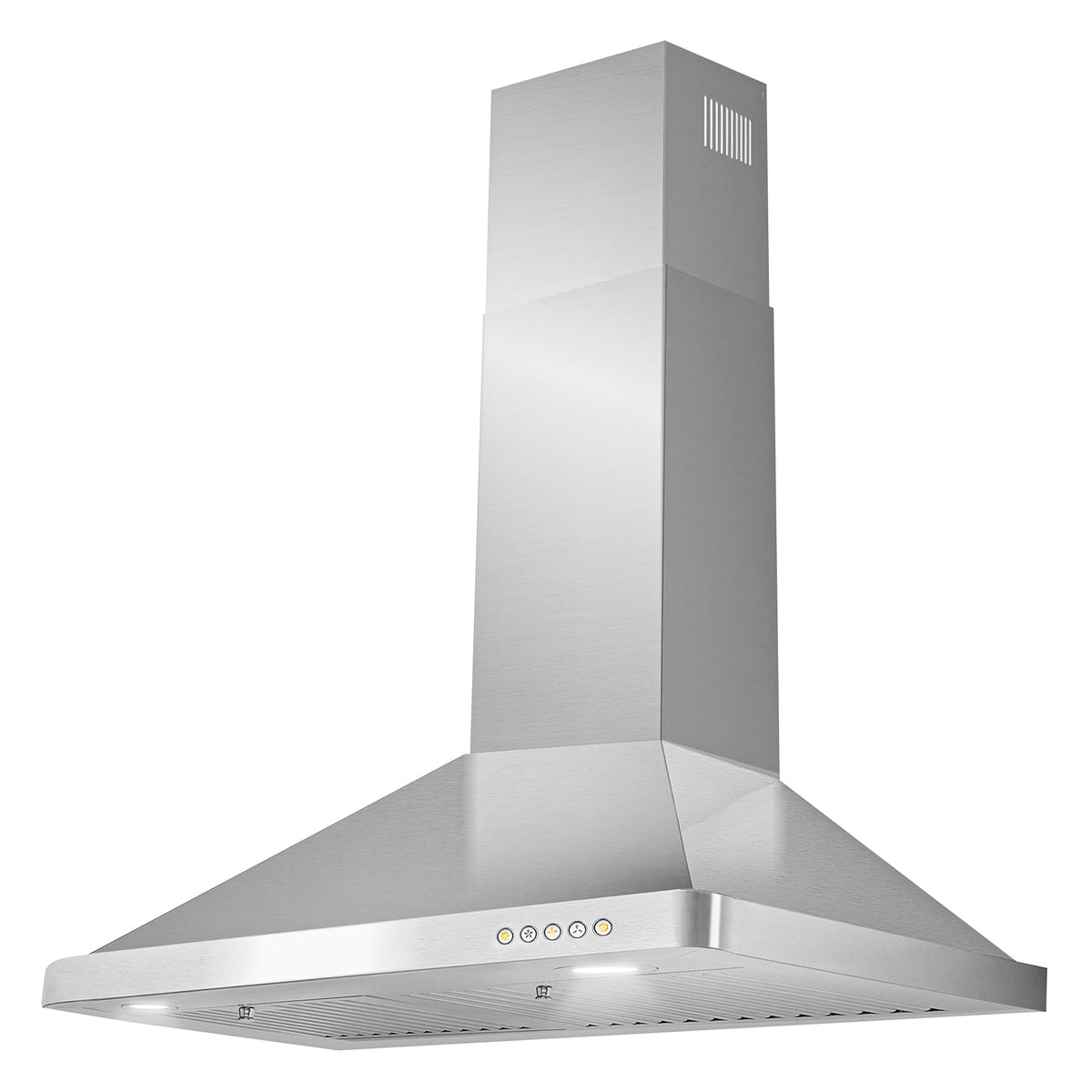 30 in. 380 CFM Ducted Wall Mount Range Hood Stainless Steel E493