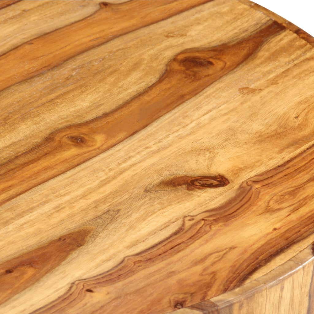 25.6"x11.8" Solid Sheesham Wood Coffee Table T5138