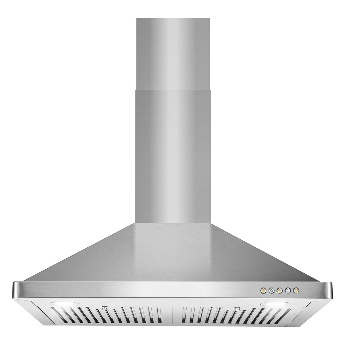 30 in. 380 CFM Ducted Wall Mount Range Hood Stainless Steel E493