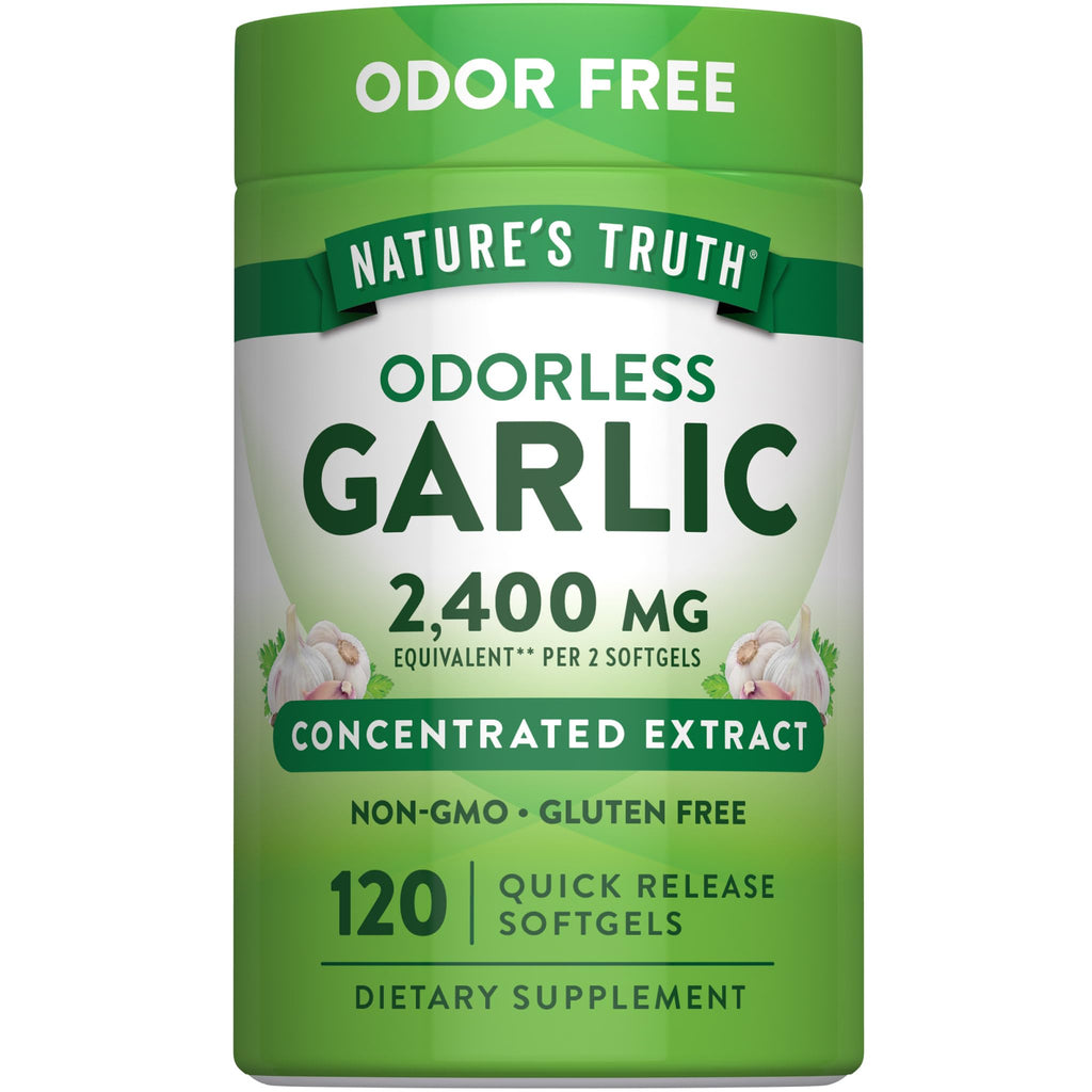 Odorless Garlic 120 Softgels Q7160