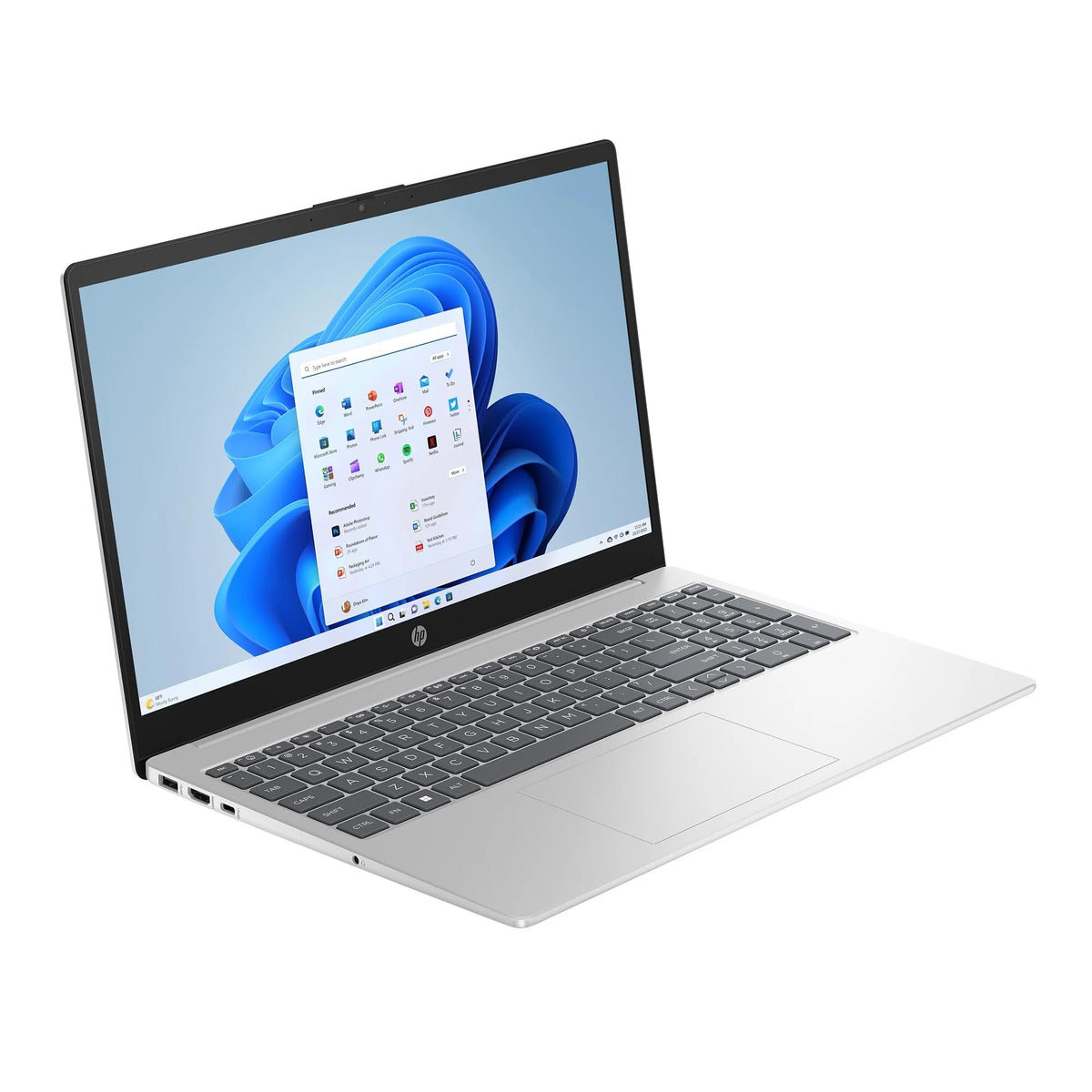 15.6 inch FHD IPS Windows Laptop AMD Ryzen 5 8GB RAM 512GB SSD Natural Silver X7548