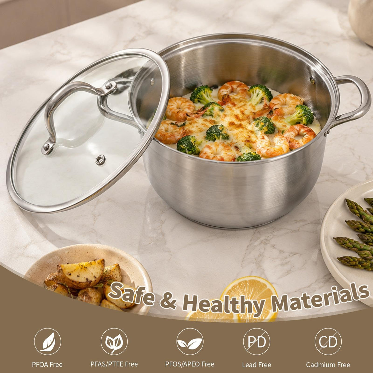 Stainless Steel 12 Quart Stock Pot E335125
