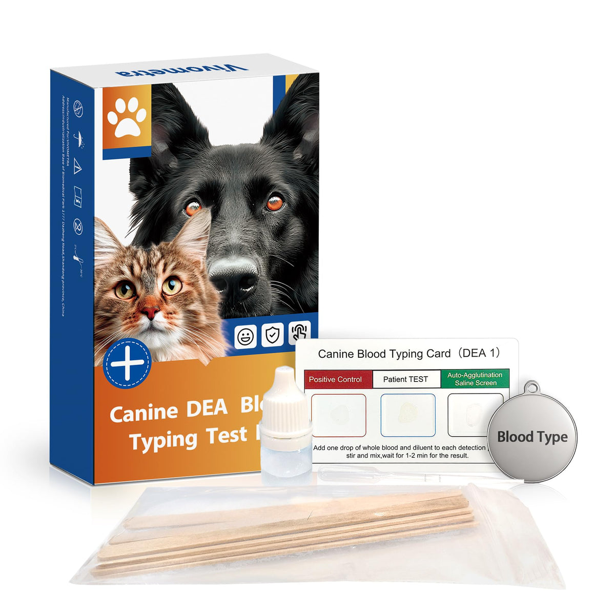 Dog Blood Typing Test Kit J415449