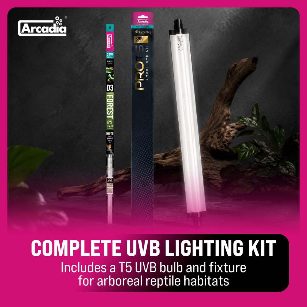 36" 39 Watts 6% UVB Reptile Light Fixture Kit B491151