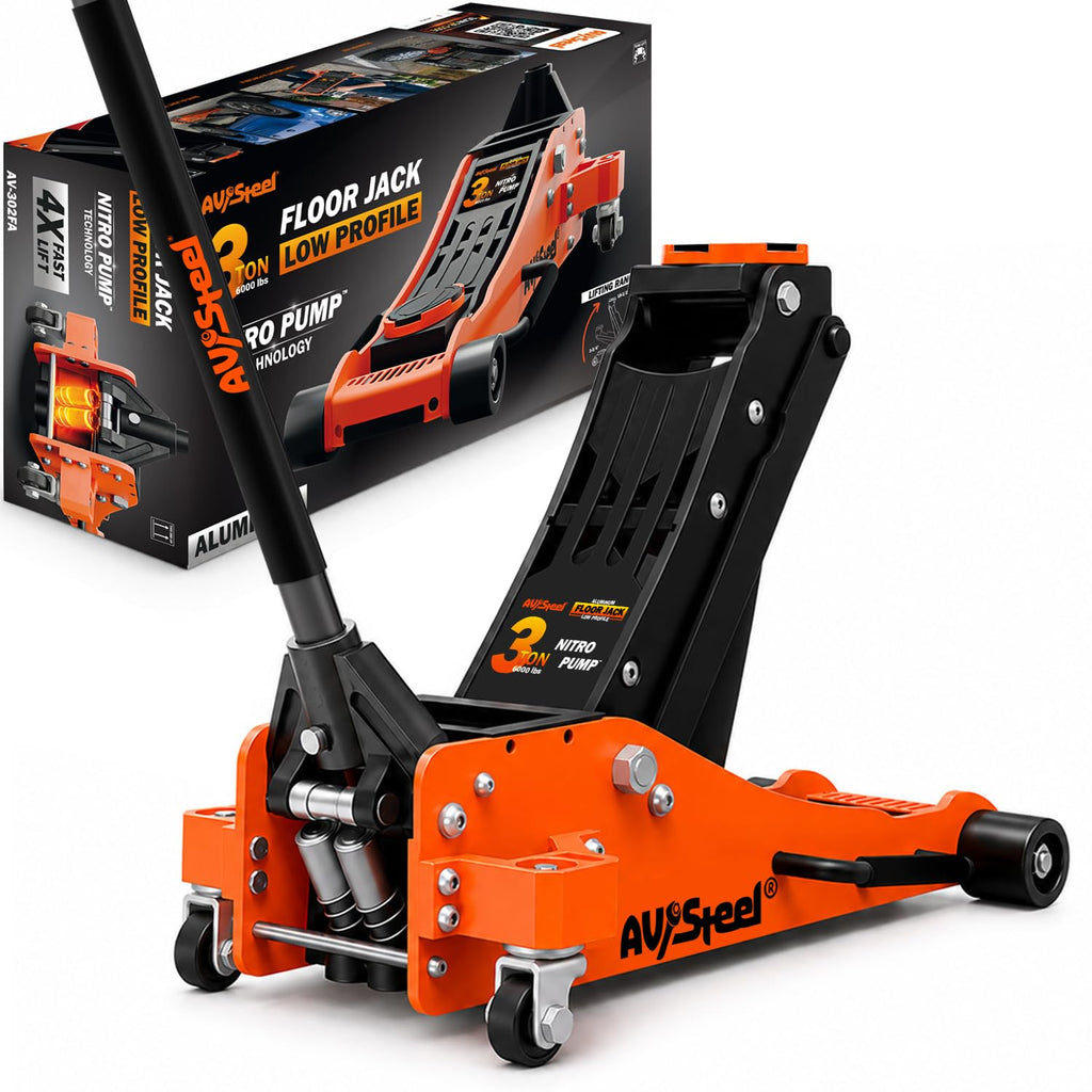 3 Ton Low Profile Aluminum Hydraulic Floor Jack C1359