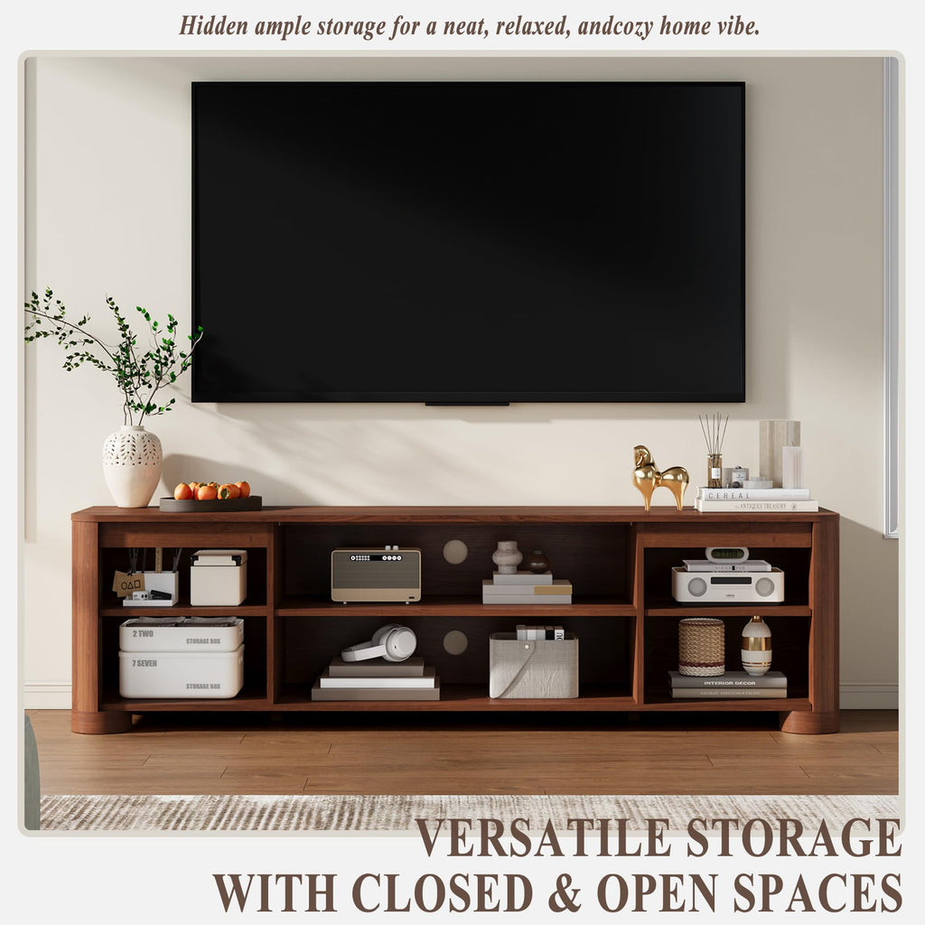 70" Walnut TV Stand H160