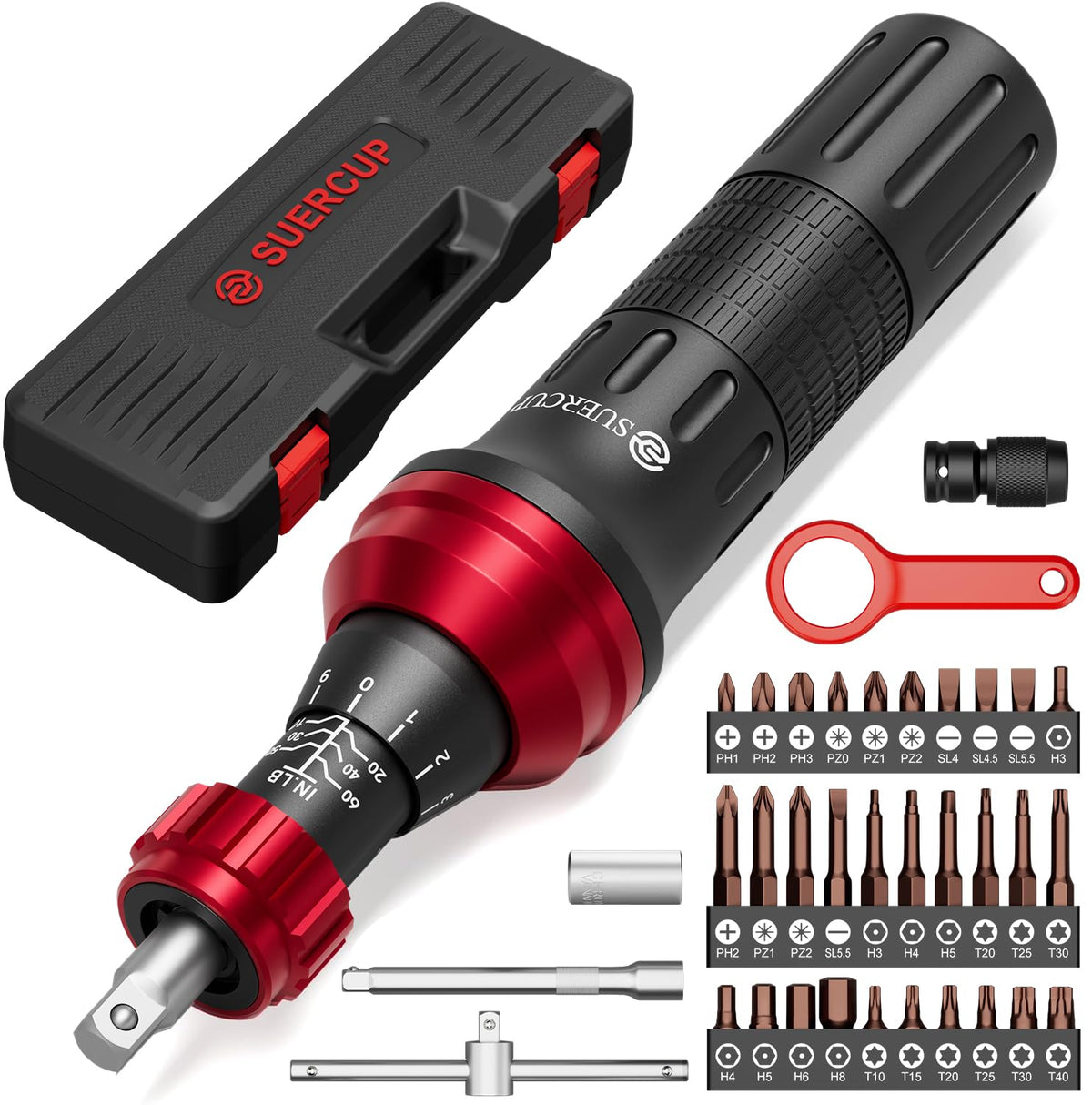 1/4" Torque Screwdriver 36 PCS Set D22827