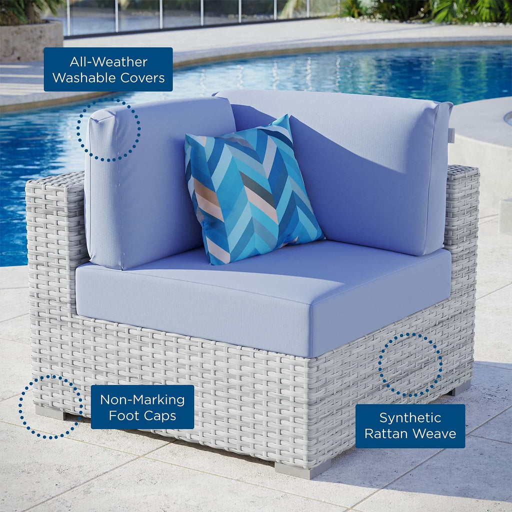 Rattan Wicker Lounge Chair U119416