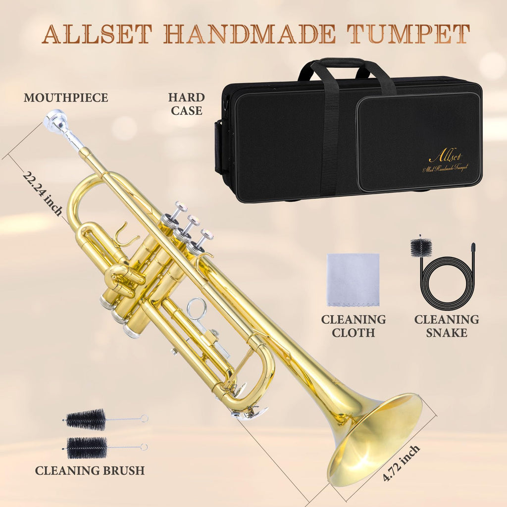Standard Trumpet with Hard Case, 7C Mouthpiece & Cleaning Kit N88453