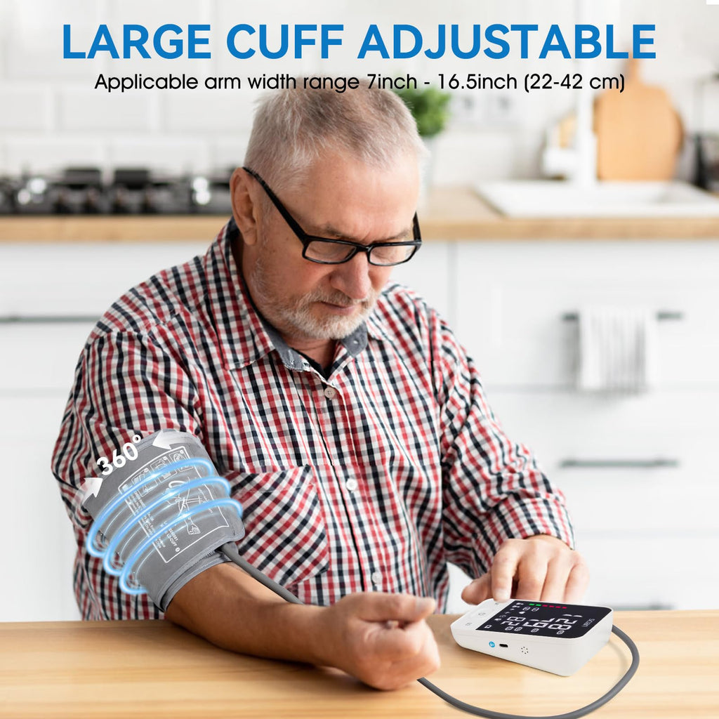 Automatic Blood Pressure Monitor Arm Cuff with LED Display H83648