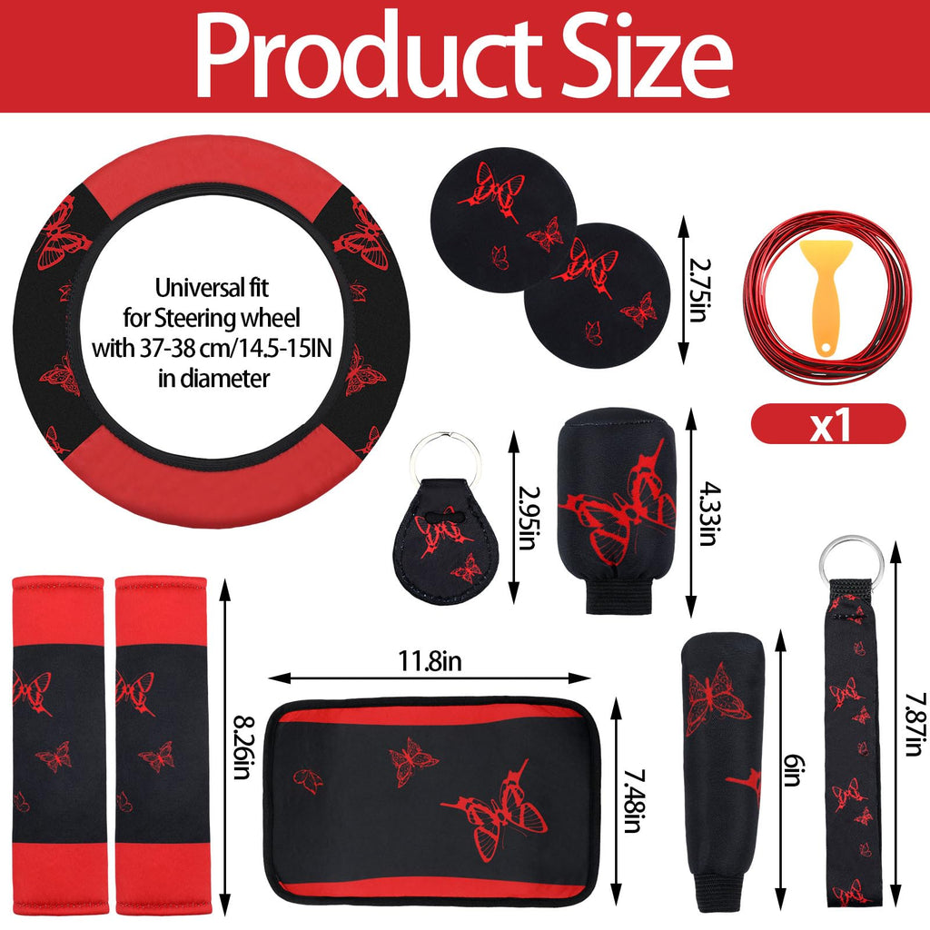 47 Pcs Full Car Seat Covers Set E4999