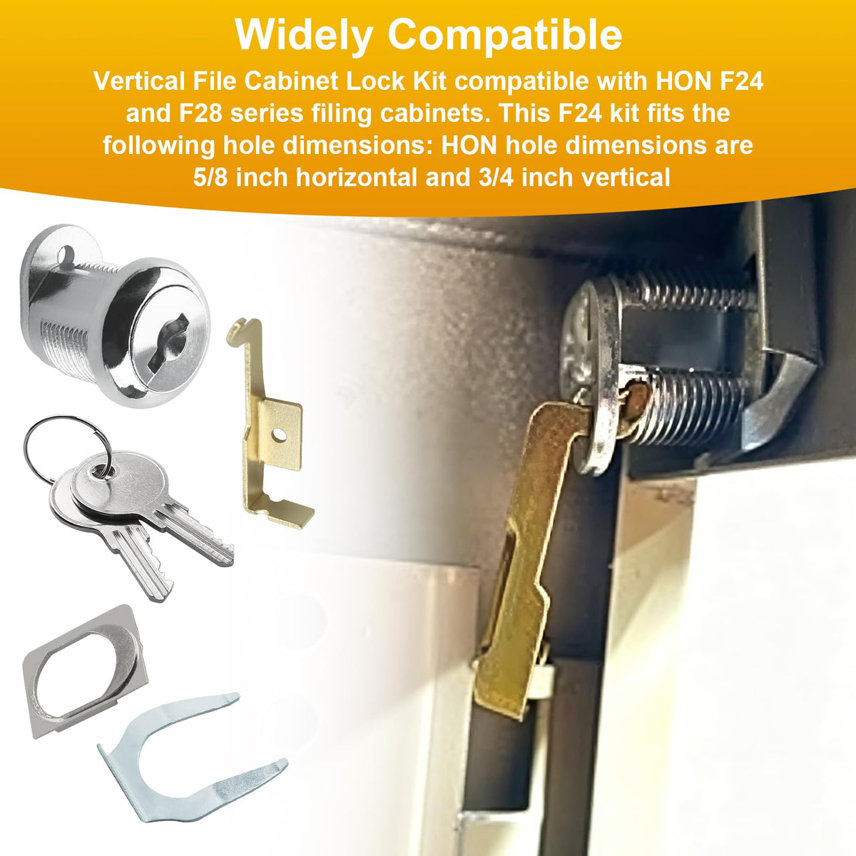 File Cabinet Lock Replacement Kit T43559