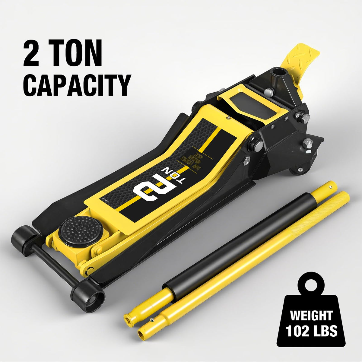 2 Ton Low Profile Hydraulic Floor Jack with Foot Pedal P985085