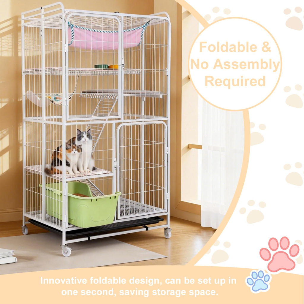 4 Tier Indoor Cat Playpen J328
