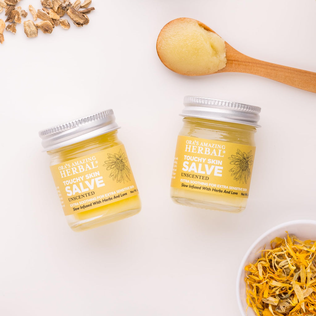 Natural Moisturizing Unscented Calendula Skin Salve, 1 oz 2 Pack R286713