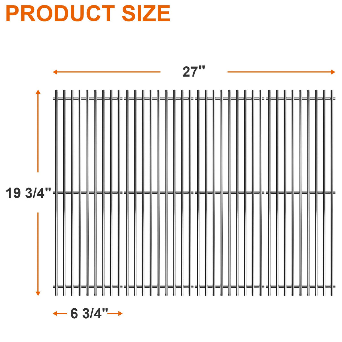 27 Inch Ash Pan and Cooking Grates H7577