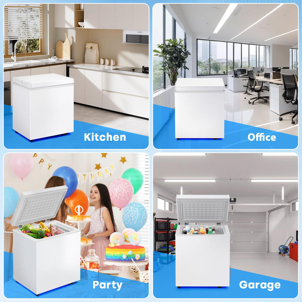 2.0 Cu.Ft White Chest Freezer H610749