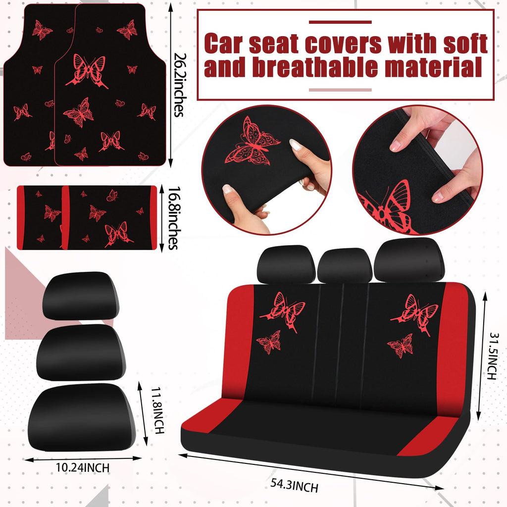 47 Pcs Full Car Seat Covers Set E4999