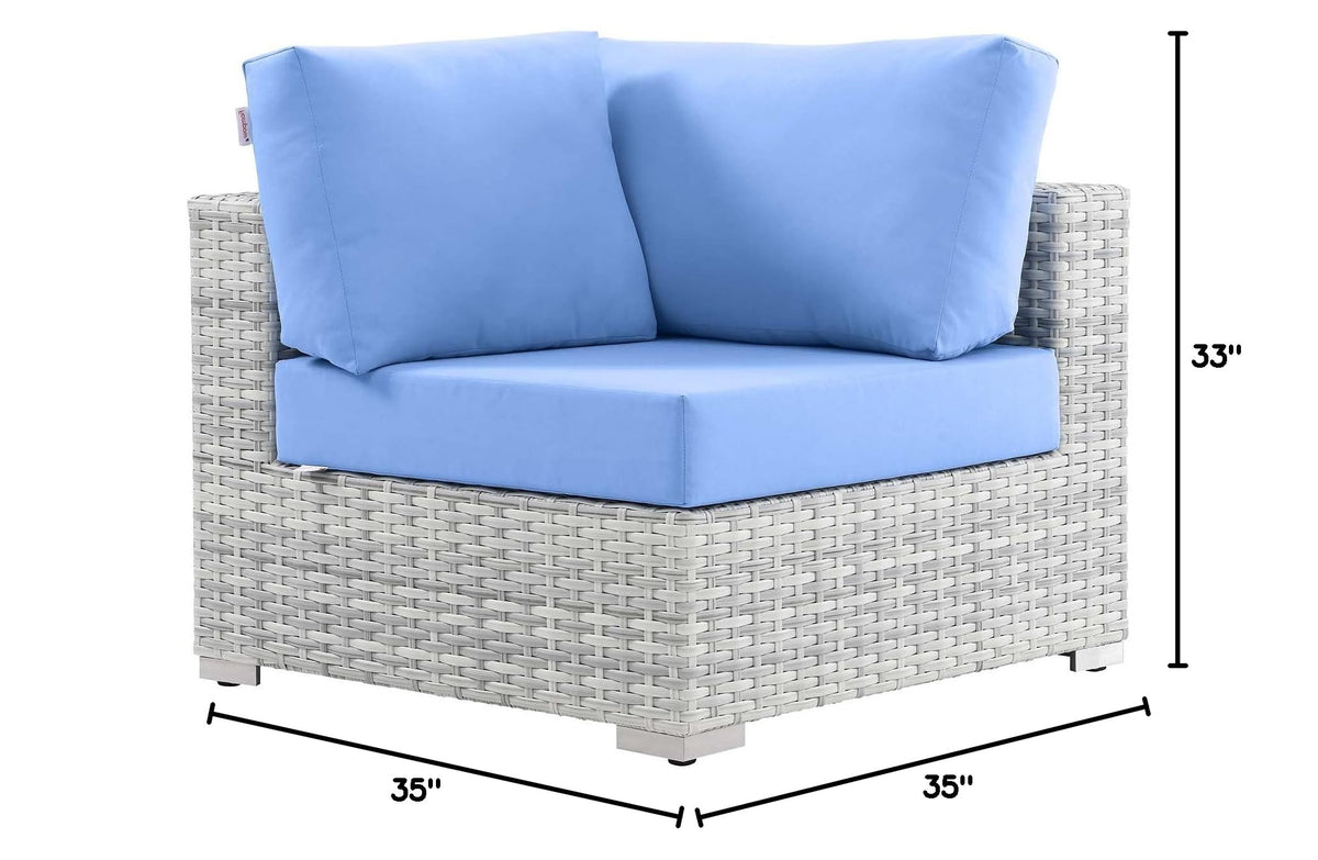 Rattan Wicker Lounge Chair U119416