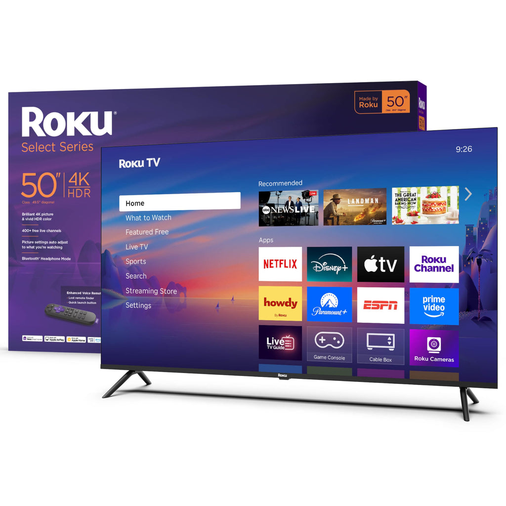 50-Inch 4K HDR LED Smart TV Y76868