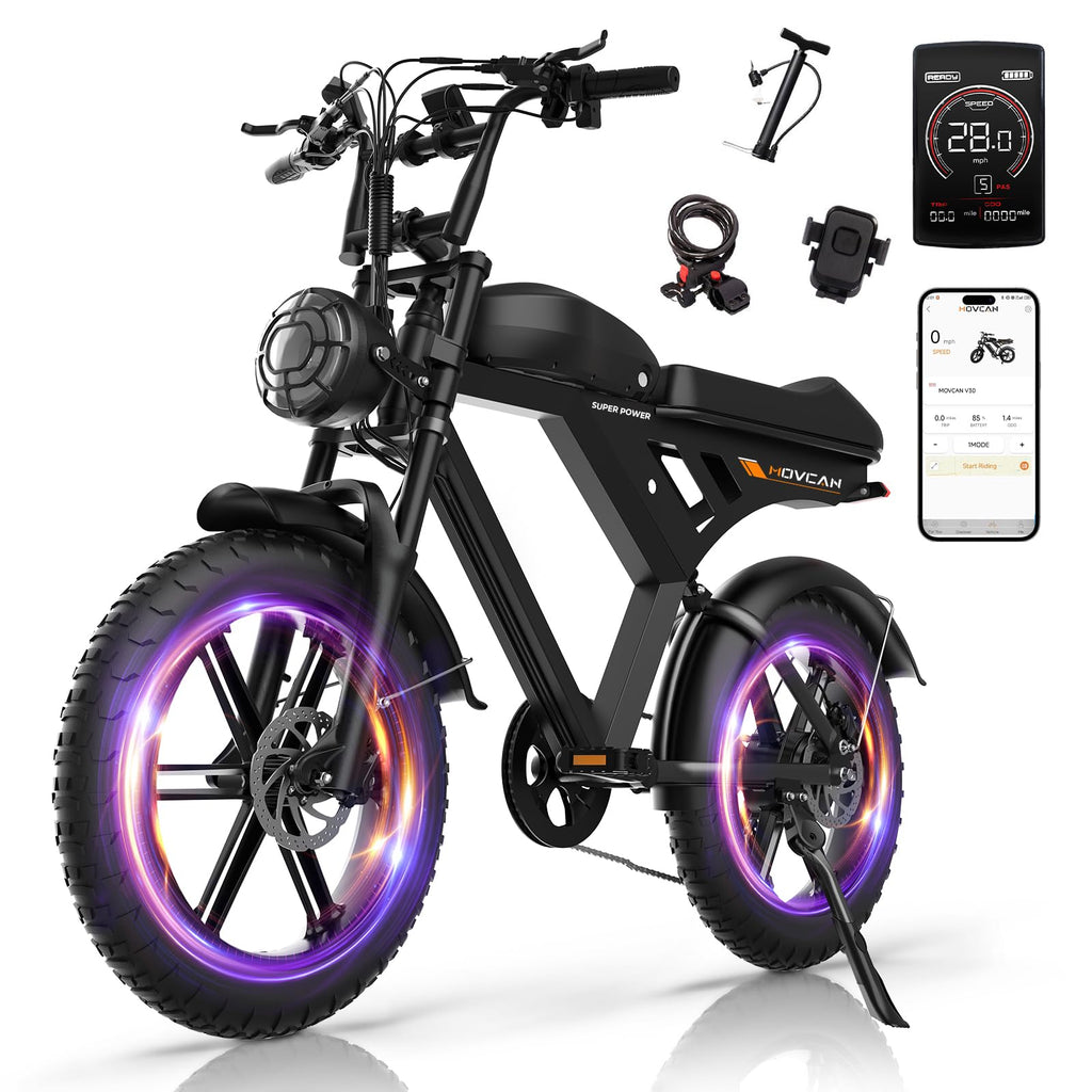1000W Electric Bike 20" Fat Tire 7-Speed S311880