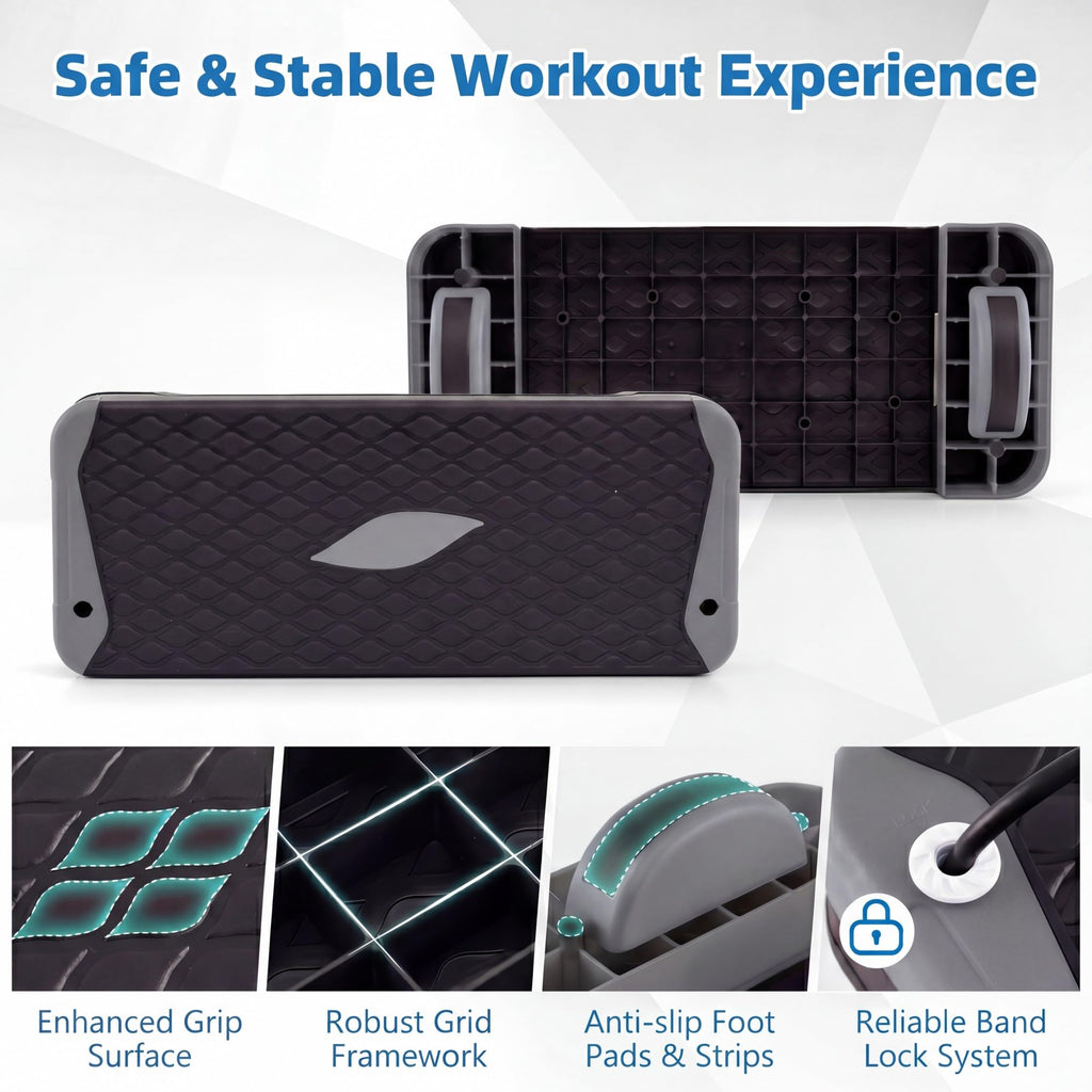 Adjustable 5 in 1 Aerobic Step Platform T327081