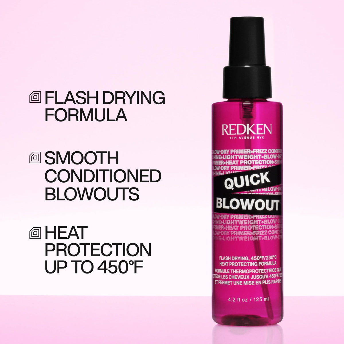 Heat Protectant Spray for All Hair Types I36771