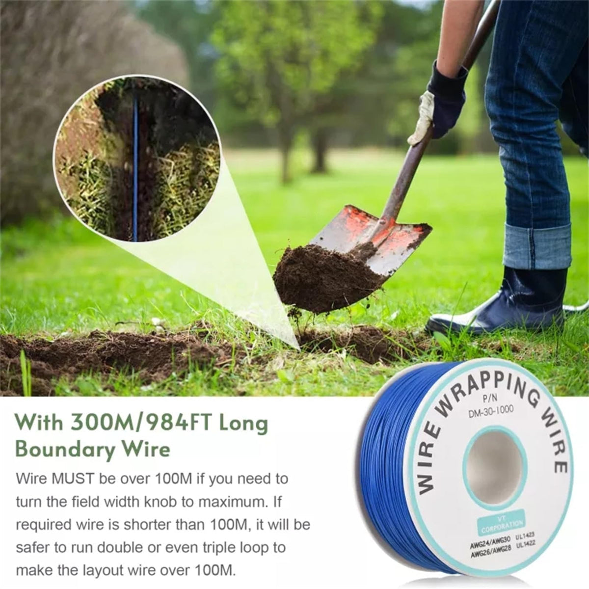 Wireless Dog Fence 1.2 Acre Waterproof Collar J754229