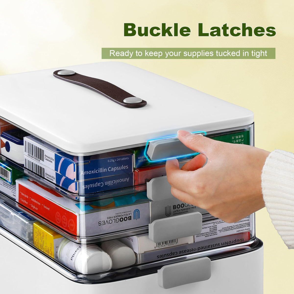 Medicine Cabinet Organizers Storage Box E700