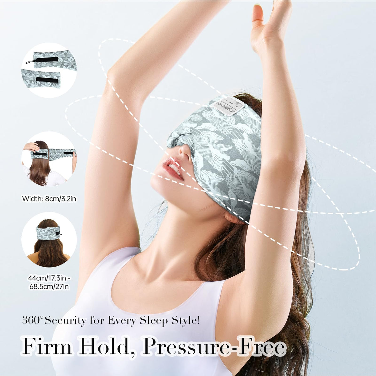 Bluetooth Sleep Mask with Headphones W237117
